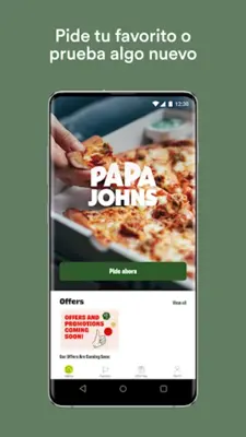 Papa Johns Pizza Honduras android App screenshot 3